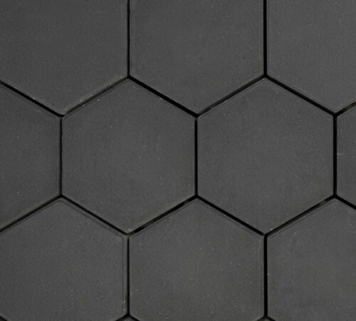 Hexagon 65mm - Standard Colours - Charcoal